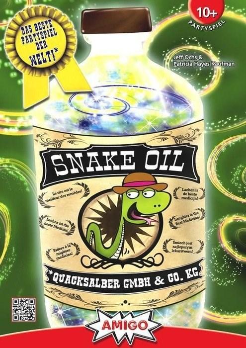 Actual product image Amigo snake oil (German, French, Italian)