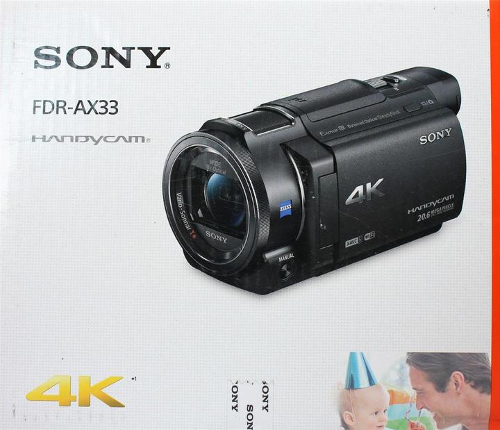 Produktbild Sony Fdr Ax33 (8.29 Mpx, 25p, 10 x)