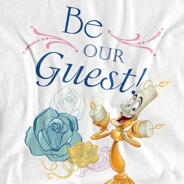 Immagine prodotto Beauty And The Beast Be Our Guest Maglietta Adulto Unisex (S)