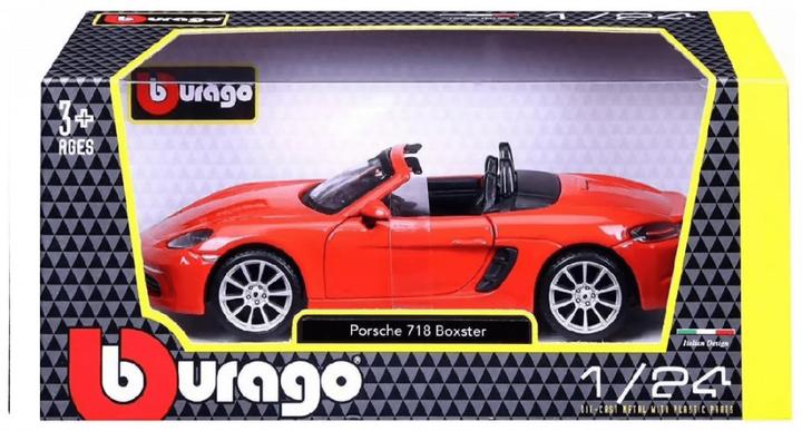 Produktbild Bburago Porsche 718 Boxster Blue 1/24
