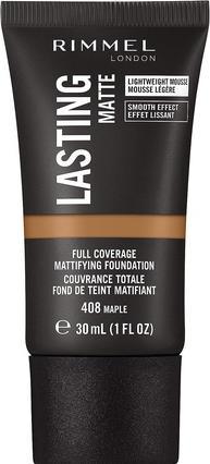 Rimmel London Rimmel Fond de teint mat longue durée 408 Maple 30ml (408 Érable)