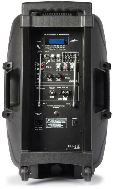 Image du produit Vonyx Système de sonorisation SPJ-PA912 (Actif, 1x 500 W)