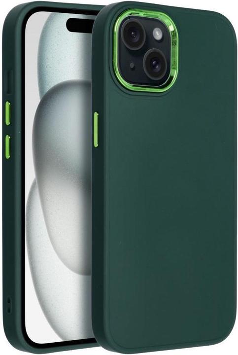 Produktbild OEM Back panel cover FRAME Case for IPHONE 15 green (Apple iPhone 15)