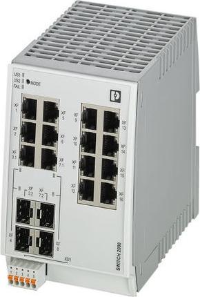 Immagine prodotto Phoenix Contact Switch Ethernet industriale FL SWITCH 2312-2GC-2SFP (16 Porti)