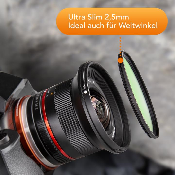 Image du produit Walimex Filtre UV Slim Super DMC 86mm (86 mm, Filtre UV, 16 mm)