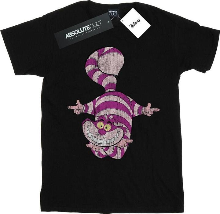 Immagine prodotto Disney Alice In Wonderland Cheshire Cat Upside Down Maglietta Ampia Donna (S)