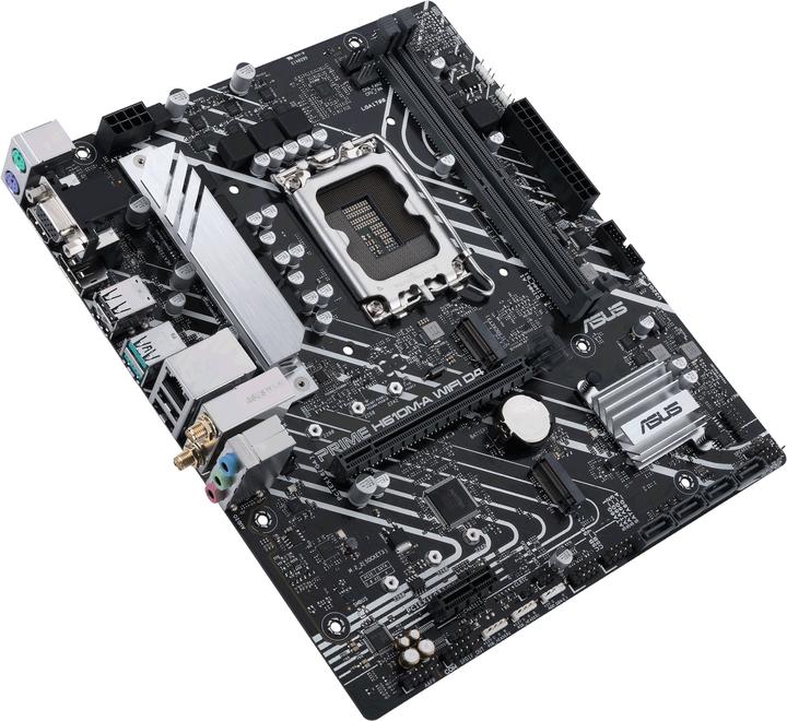 Actual product image ASUS MB PRIME -A WIFI Intel,1700,DDR4,mATX (LGA 1700, Intel H610, mATX)