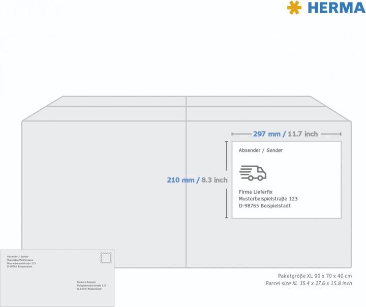 Image du produit HERMA Étiquettes universelles A4