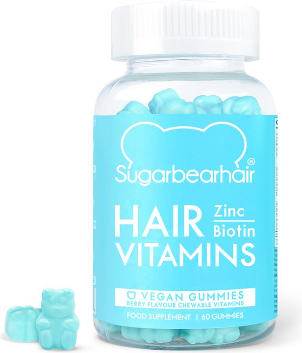 Actual product image Sugarbearhair Hair Vitamins DUO (120 Piece, Gummies, 300 g)