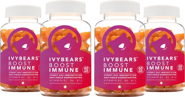 IVYBears Boost IMMUNE 4 Pack (4 Stück, Gummies, 600 g)