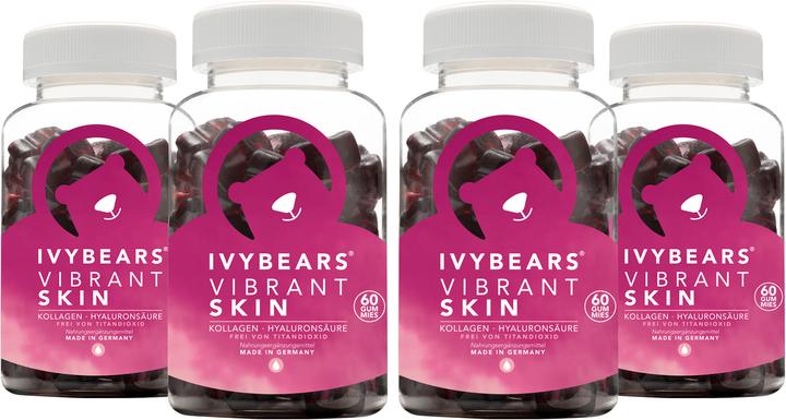IVYBears Vibrant SKIN 4 Pack (4 Stück, Gummies, 600 g)