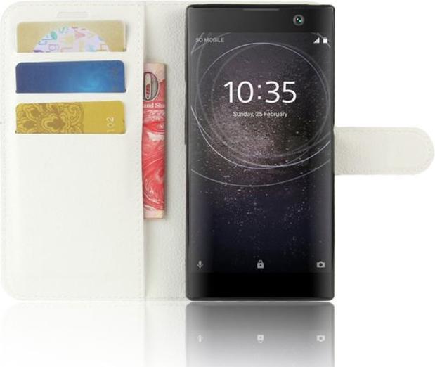 Immagine prodotto MU Classic Copertina in pelle con texture litchi (Sony Xperia XA2)