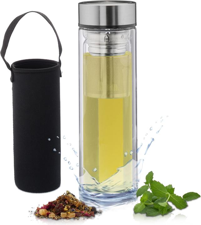 Produktbild Relaxdays Teeflasche (0.45 l)
