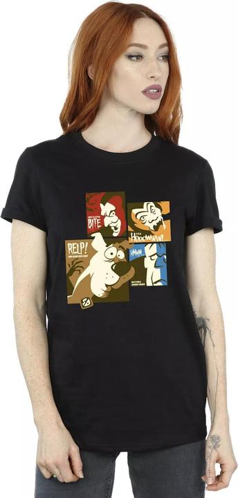Immagine prodotto Scooby Doo Maglietta Ampia Quadrati Donna (XL)