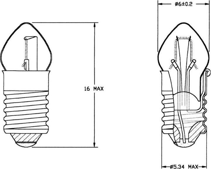 Image du produit Ampoule spéciale claire E5.5 24