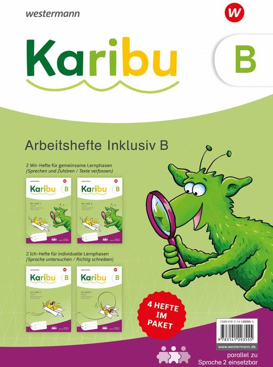 Produktbild Karibu. Arbeitsheft Inklusion B 4 Hefte im Paket Ausgabe 2024 (Deutsch, 2024)