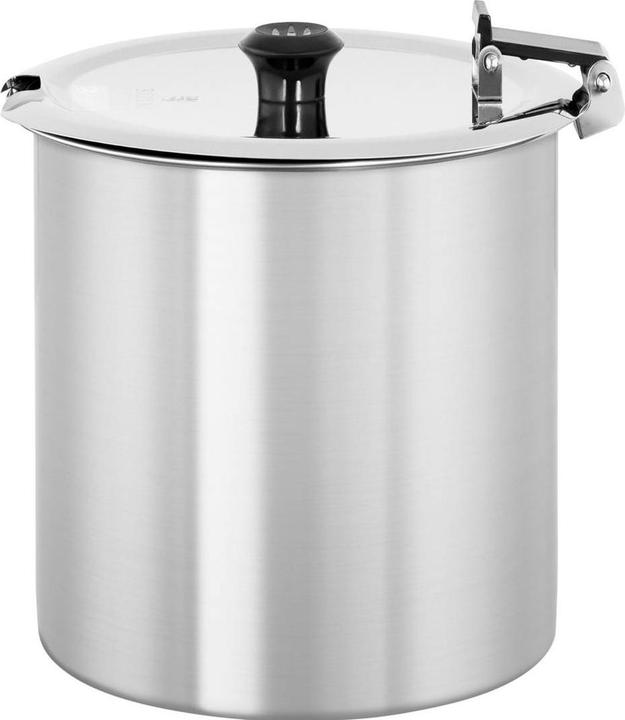Produktbild Royal Catering Suppentopf elektrisch Suppenkessel Edelstahl Stahl silbern Partytopf 10 L 400 W