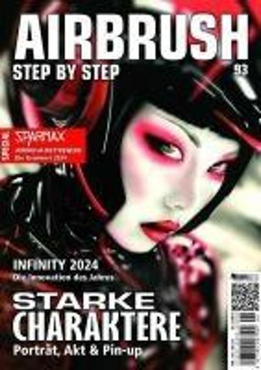 Produktbild Airbrush Step by Step 93 (Deutsch, Dennis Mott, Markus Ehmke, Katja Hassler, Gerhard Eujen, Roger Hassler, Mitya Ka, Carlos Cartagena, 2024)