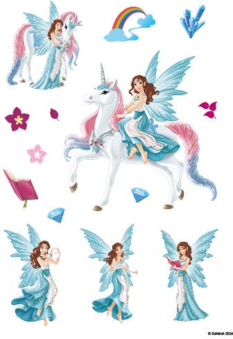 Actual product image Panini BAYALA® My magical sticker and colouring fun - pad with
