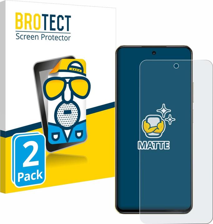 Productafbeelding BROTECT Anti-glansfolie Schermbeschermer Matte schermbeschermfolie (2 Stuk, Siemens CC75)