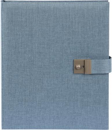 Actual product image Goldbuch Document folder Summertime blue-grey, 4-ring mechanism (1 x)