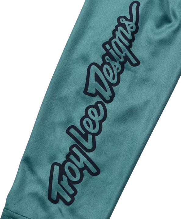 Actual product image Troy Lee Designs Womens Lilium LS Jersey, Mono, jade, XS (XS)