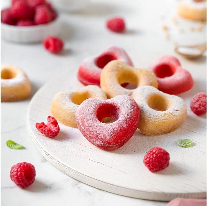 Image du produit Decora Moule à beignets en forme de coeur (7.50 cm)