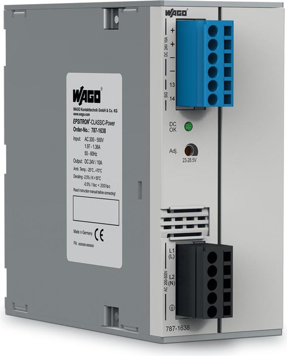 Actual product image Wago 787-1638 Primary switched-mode power supplies EPSITRON CLASSIC Power