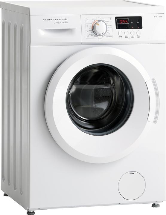 Actual product image Scandomestic WAH 1707 W Munich Series - Washing machine - Width: 59.5 cm - Depth: 49.5 cm - Height: 85 (7 kg, Left)
