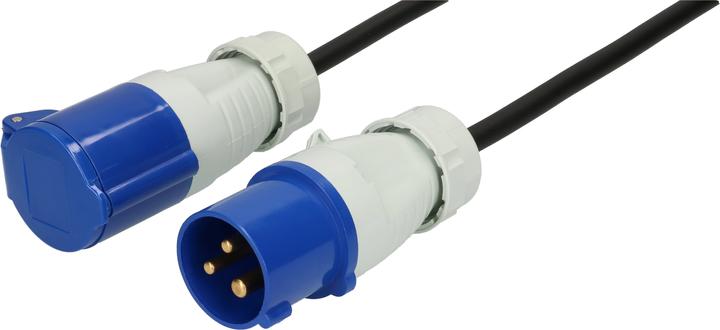 Max Hauri maxCAMP Estensione CEE H07RN-F3G1.5 IP44 3 poli (1.50 m, CEE 16/3)