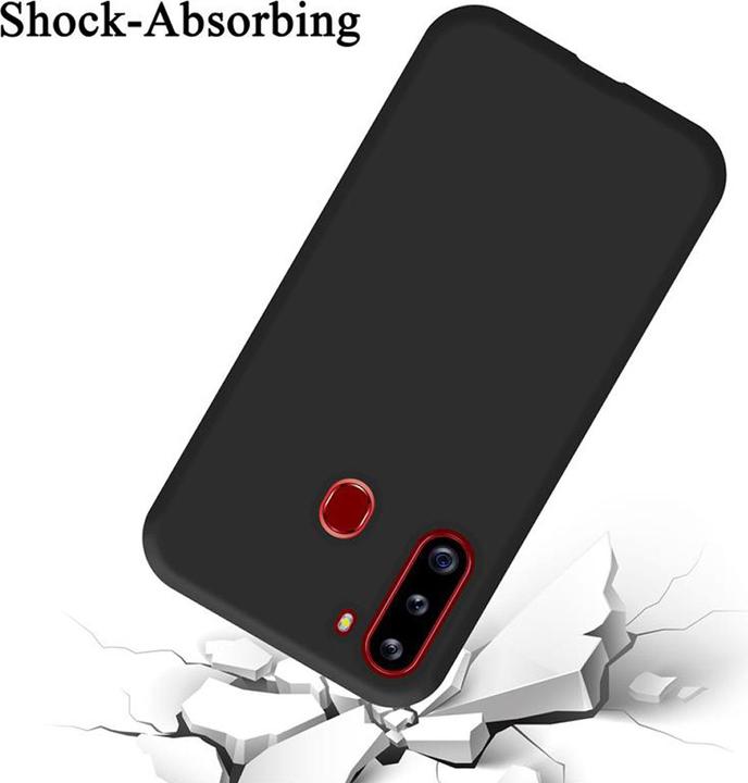 Actual product image Cadorabo TPU Liquid Silicone Case Cover (Samsung Galaxy A21)