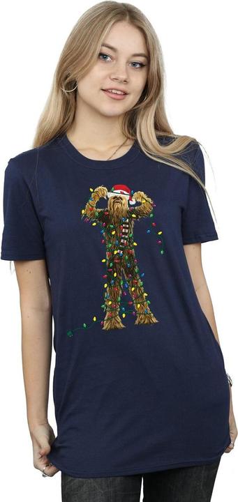 Produktbild Star Wars Chewbacca Christmas Lights TShirt (L)