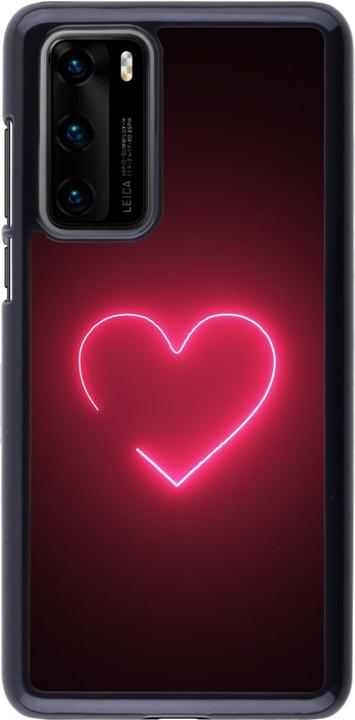 Image du produit PhoneLook Coque Valentine 2023 single neon heart (Huawei P40)