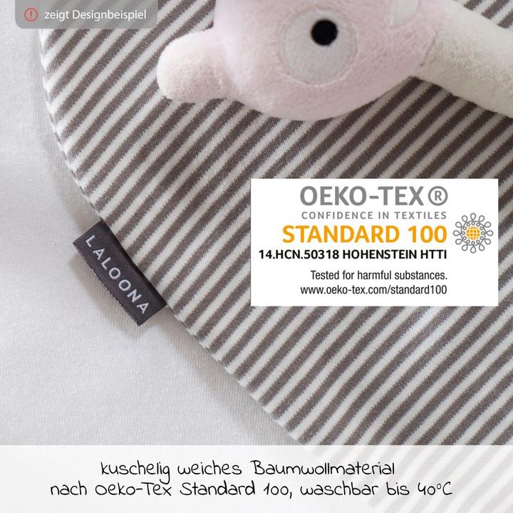 Immagine prodotto La Loona Borsa per tutina LaLoona per bambino - bianco-taupe (50 cm)