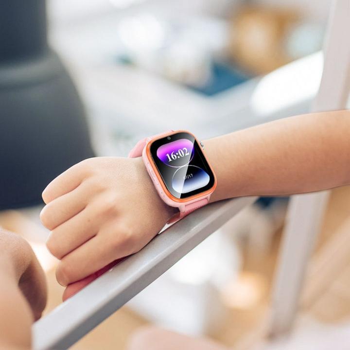 Image du produit Hoco Headphone with microphone smartwatch for kids with call function 4G Y101 pink (4G)