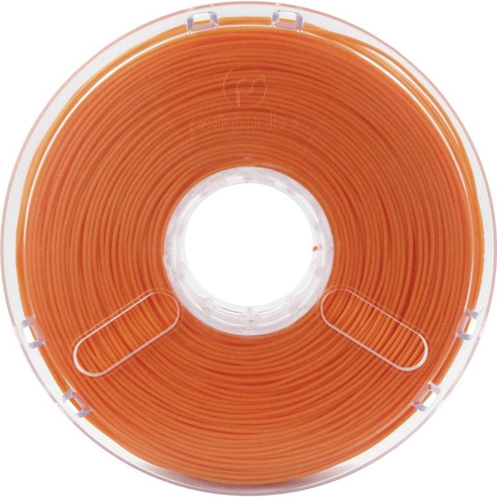 Actual product image Polymaker Filament PolyFlex 1612132 flex (TPU, 2.85 mm, 750 g, Orange)