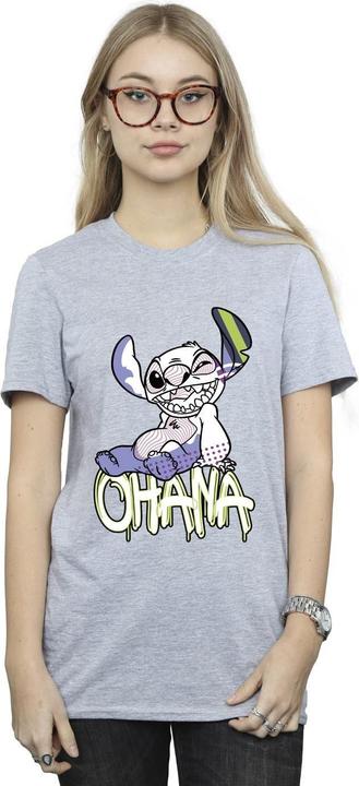 Produktbild Disney Lilo And Stitch Ohana Graffiti TShirt (3XL)