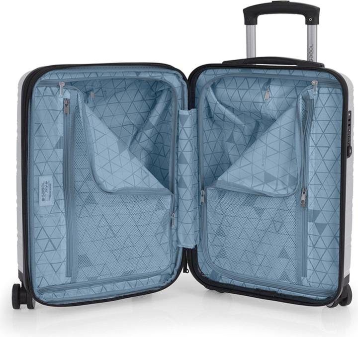 Immagine prodotto Gabol Uyiko Carrello da cabina a 4 ruote da 54 cm con ripiegamento elastico (38 l, Bagaglio a mano (fino a 50 litri))