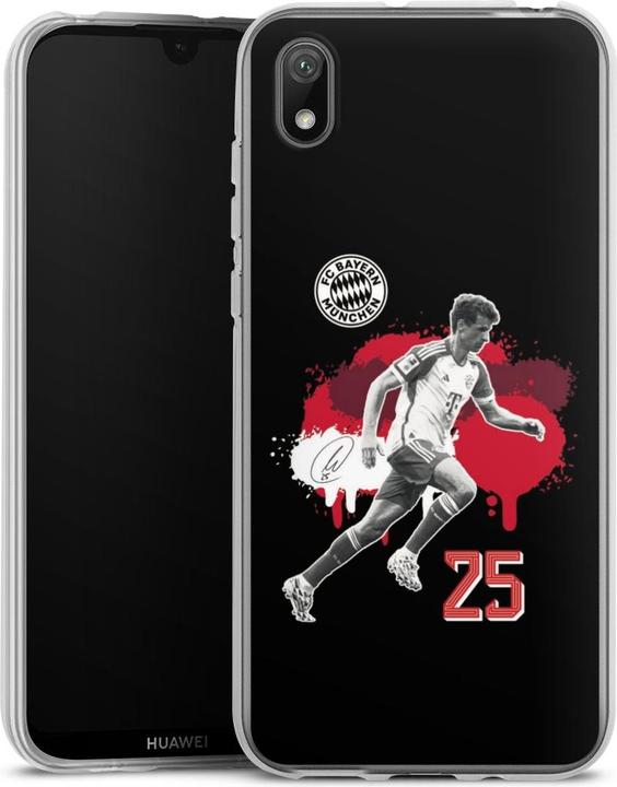 Produktbild DeinDesign Silikon Hülle für Huawei Y5 (2019) Handyhülle Case Smartphone Schutzhülle FC Bayern München (Huawei Y5 (2019))