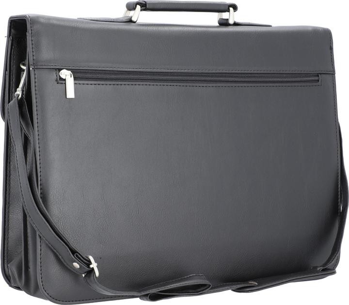 Produktbild Alassio Aktentasche PESCARA Lederimitat schwarz 47014