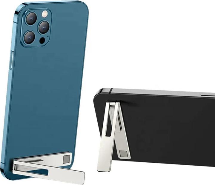 Immagine prodotto Techsuit - Phone Holder (PRH1) - Rectangular Shape, Aluminium Alloy, 3M - Silver