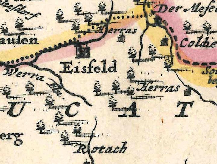 Produktbild Wit:Historische Karte: Fränkischer Reic