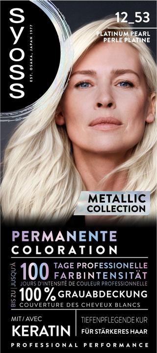 Image du produit Syoss Metallic Collection 12 53 Platinum Pearl (12 53 Platinum Pearl)