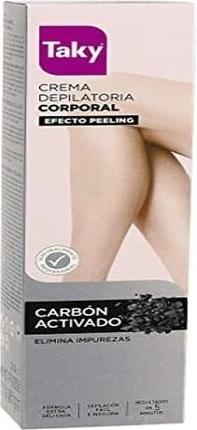 Taky CARBON ACTIVADO crema depilatoria corporal 200 ml (200 ml, 1 x)