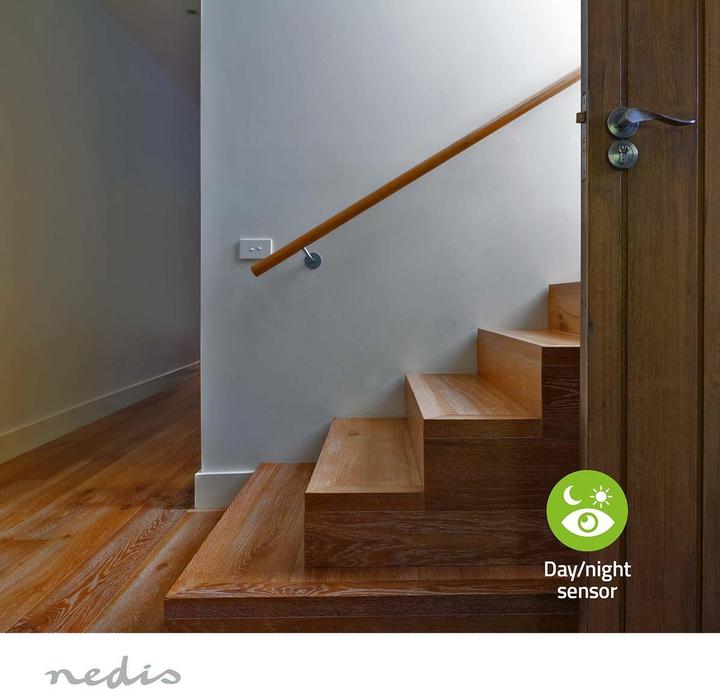 Productafbeelding Nedis Plug-In LED Nachtlampje | Bewegingssensor | 0,55 W | 11 lm | Warm Wit