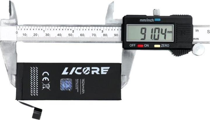 Actual product image Licore Battery battery for IPHONE SE 1624 mAh