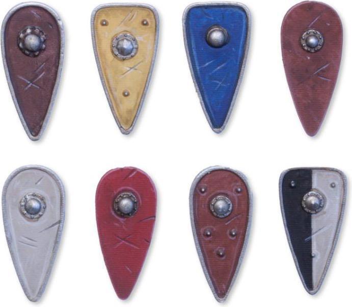 Immagine prodotto Tabletop-Art Accessori Norman Kite Shields - Set 3 8 parti (Metallo)