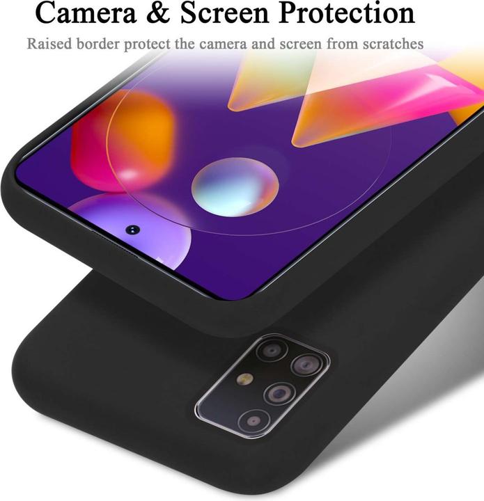 Image du produit Cadorabo Coque pour Samsung Galaxy M31s TPU Liquid Silicone Case (Samsung Galaxy M31s)
