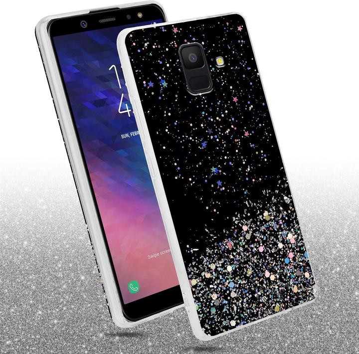 Produktbild Cadorabo TPU Cover funkelnder Glitter (Samsung Galaxy J6 (2018))