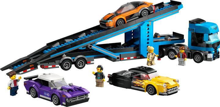 Immagine prodotto LEGO Trasportatore di auto con auto sportiva (60408, LEGO City)